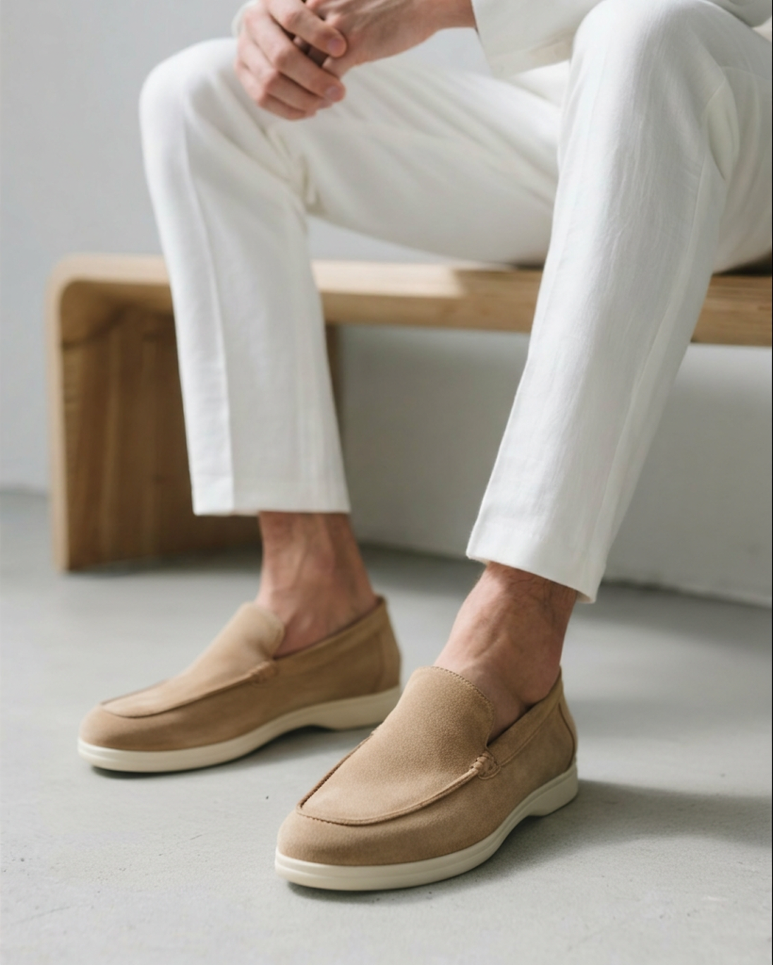Suede Loafers - Brooksfor