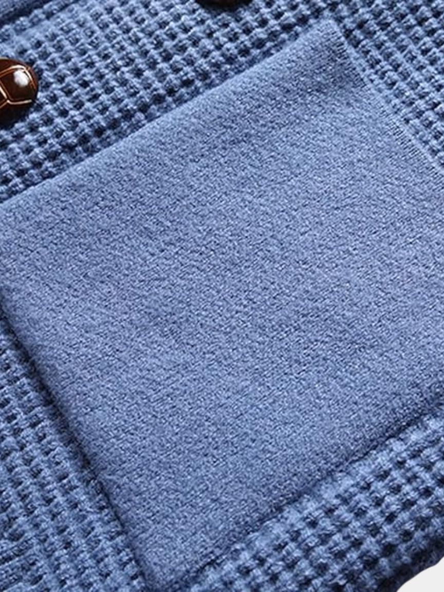 Sophisticated Winter Wool Cardigan - Brooksfor