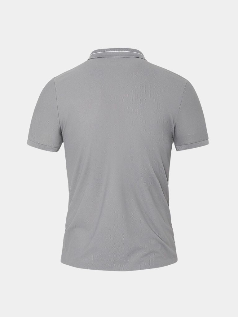 Steel Grey Polo - Brooksfor