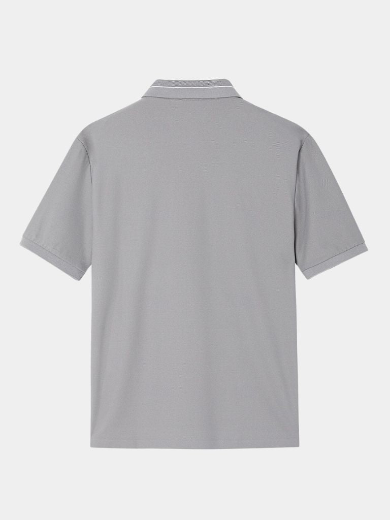 Steel Grey Polo - Brooksfor
