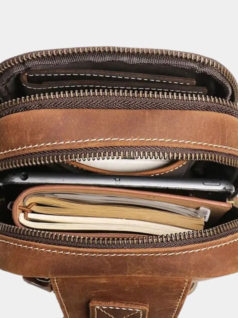 The Vanguard Leather Bag - Brooksfor