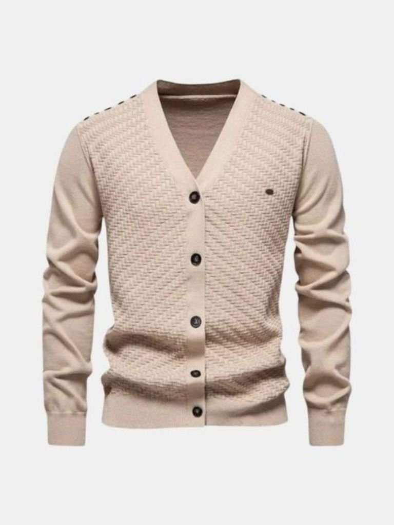 V Neck Knitwear Cardigan - Brooksfor