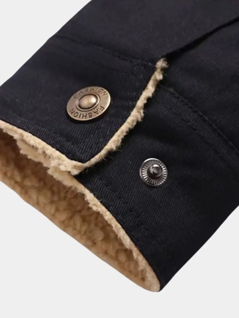 Vintage Fleece Bomber Jacket - Brooksfor