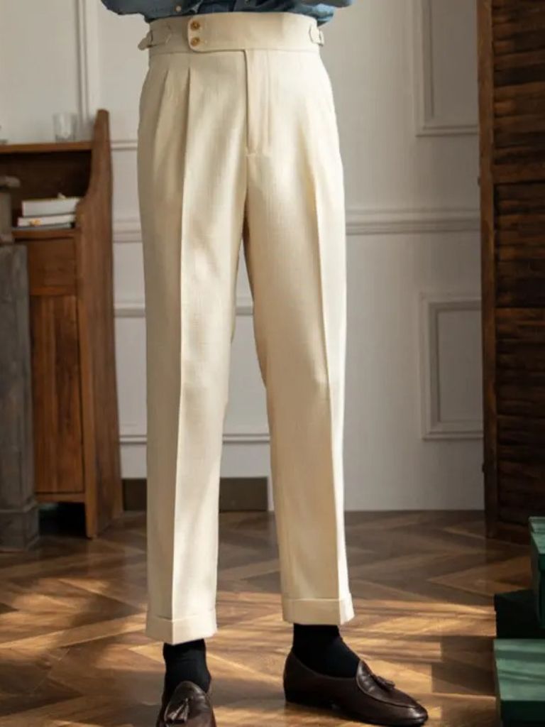 Vintage Old Money Trousers - Brooksfor