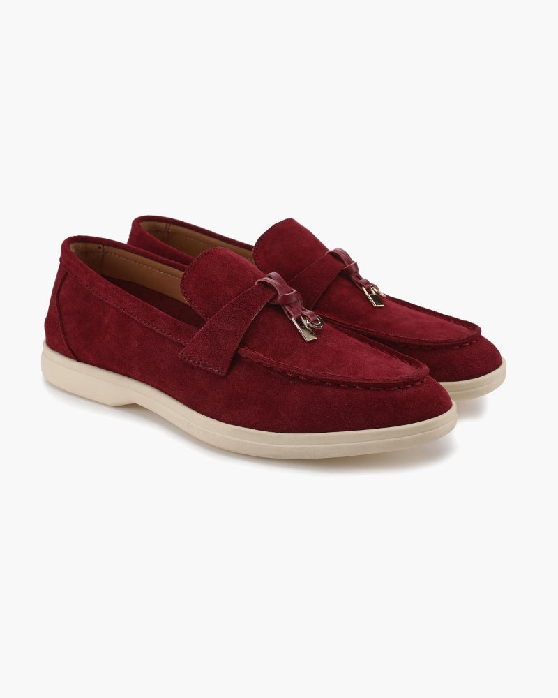 Suede Lady Loafers - Brooksfor