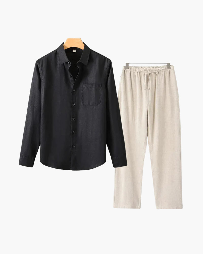Linen Combo (Longsleeve) - Brooksfor
