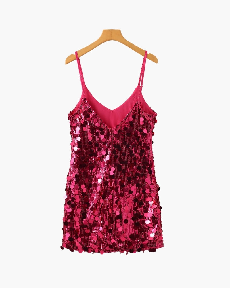 Sequin Party Mini Dress - Brooksfor