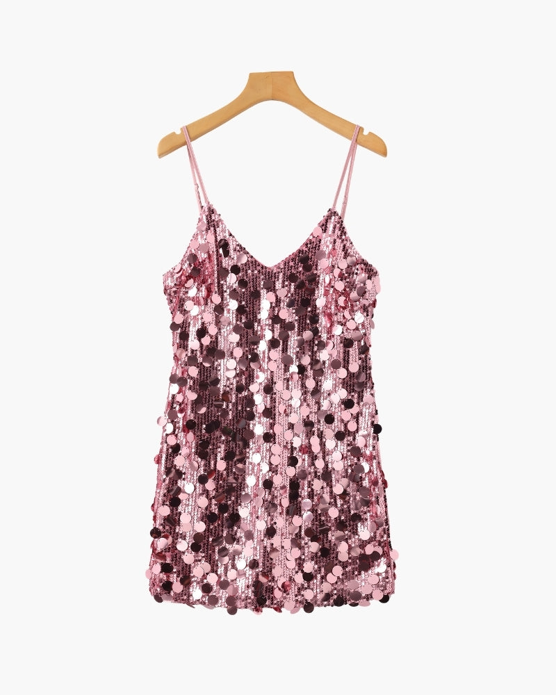 Sequin Party Mini Dress - Brooksfor