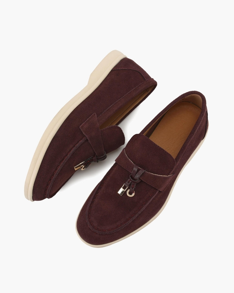 Suede Lady Loafers - Brooksfor
