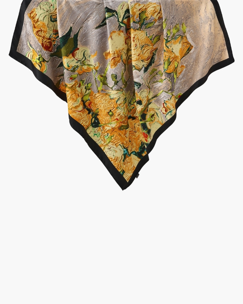 Impressionist Garden Scarf - Brooksfor