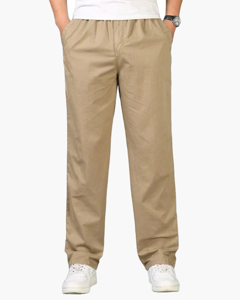 Capri Cotton Pantalon - Brooksfor