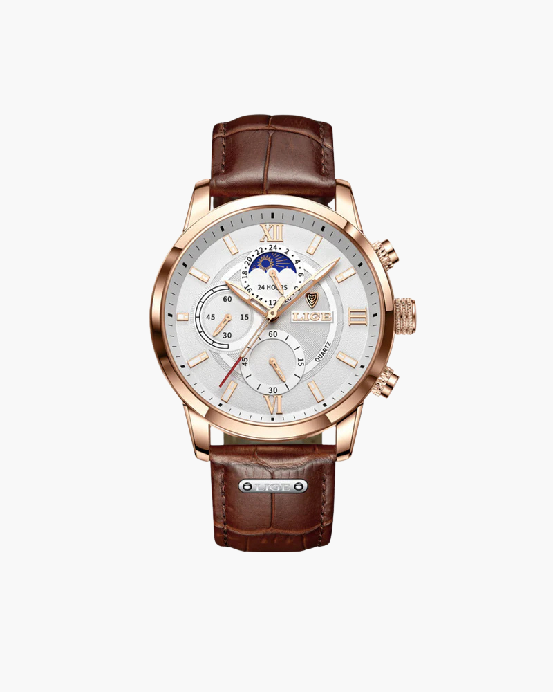 Lugano Classic Watch (Waterproof) - Brooksfor