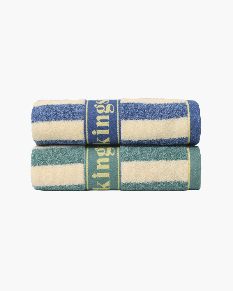 Coastal Stripe Hand Towel - Brooksfor