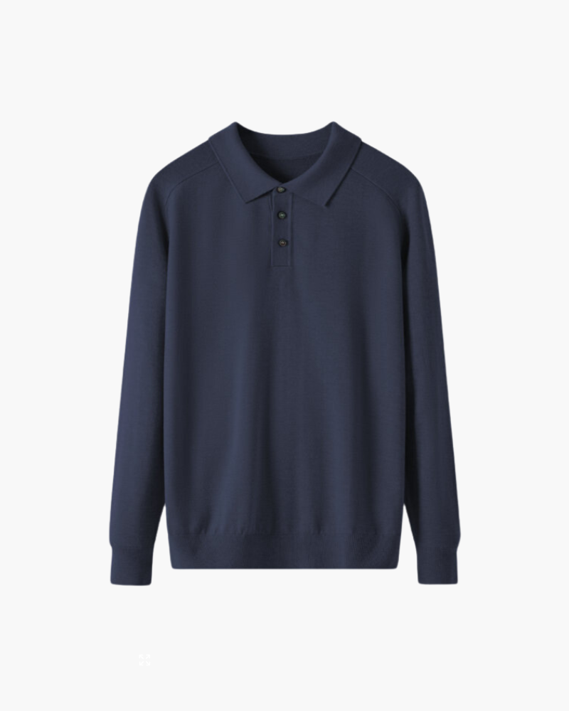 100% Premium Wool Polo - Brooksfor