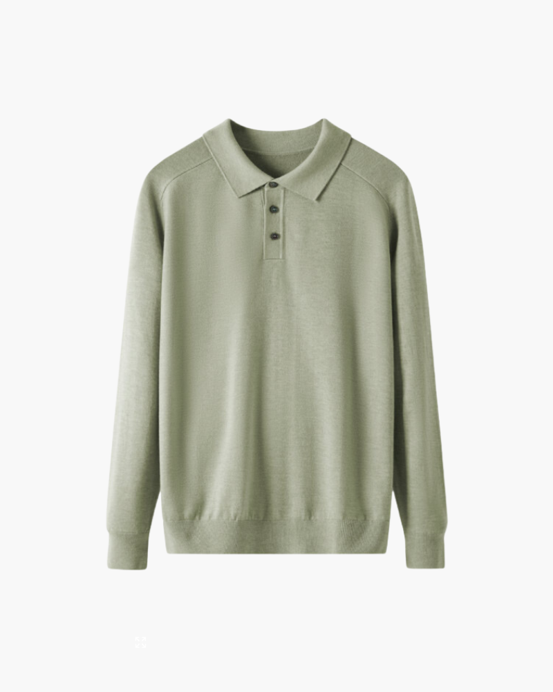 100% Premium Wool Polo - Brooksfor