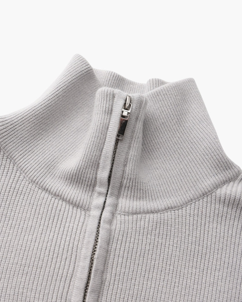 Refined Half-Zip Knit Pullover - Brooksfor