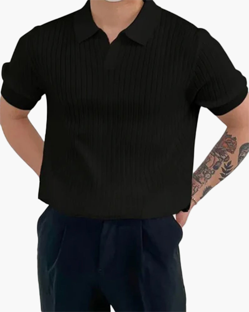 Florence - Ribbed Cotton Polo - Brooksfor