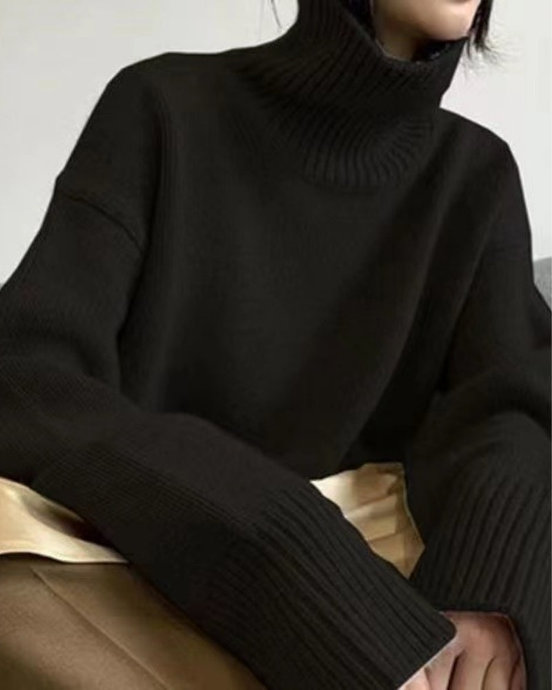 Heritage Knit Turtleneck - Brooksfor