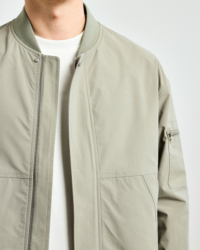 Minimalist Bomber Jacket - Brooksfor