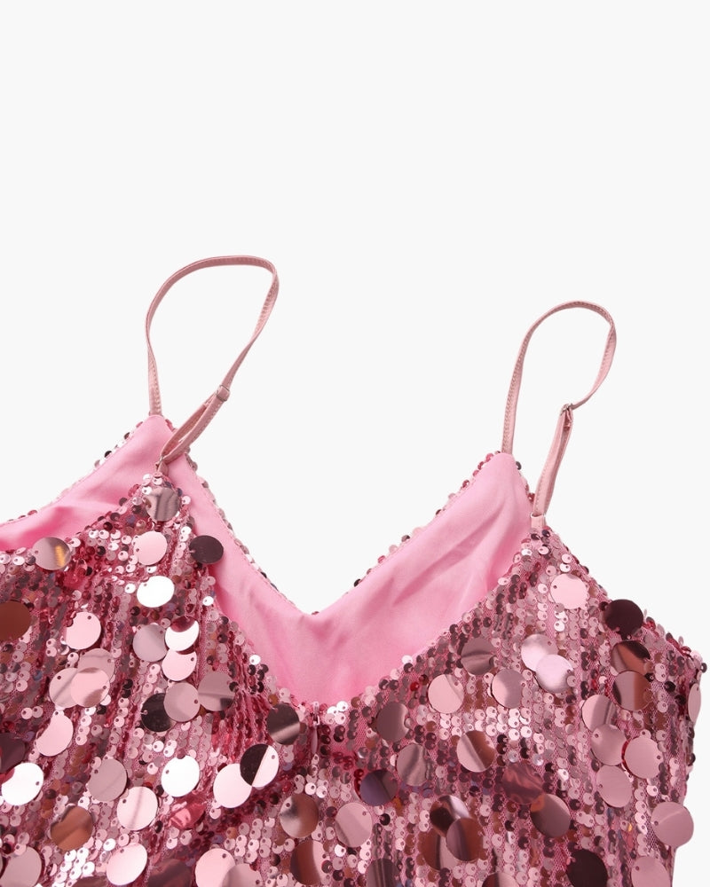 Sequin Party Mini Dress - Brooksfor
