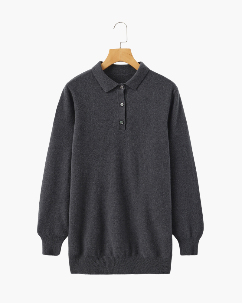 100% Cashmere Polo - Brooksfor