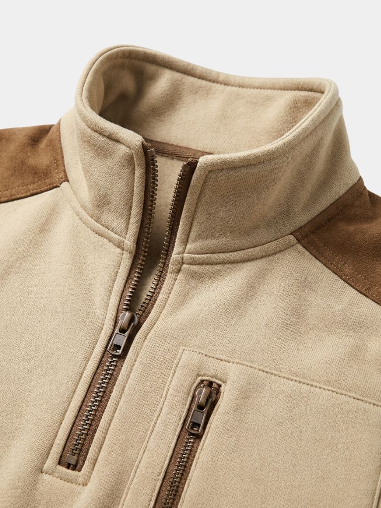 Urban Explorer High Collar Quarter Zip Pullover - Brooksfor
