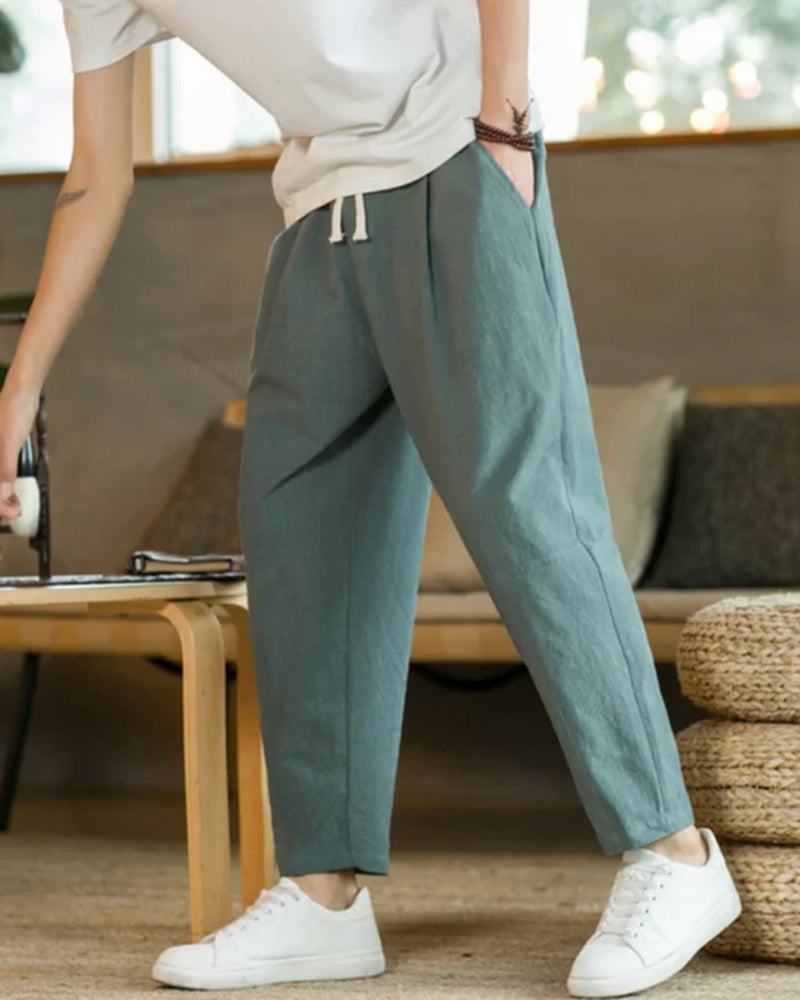 Cancun Cotton Pantalon - Brooksfor