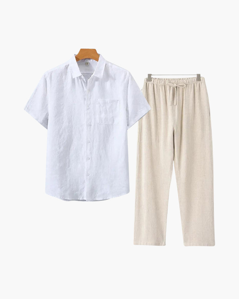 Linen Combo (Shortsleeve) - Brooksfor