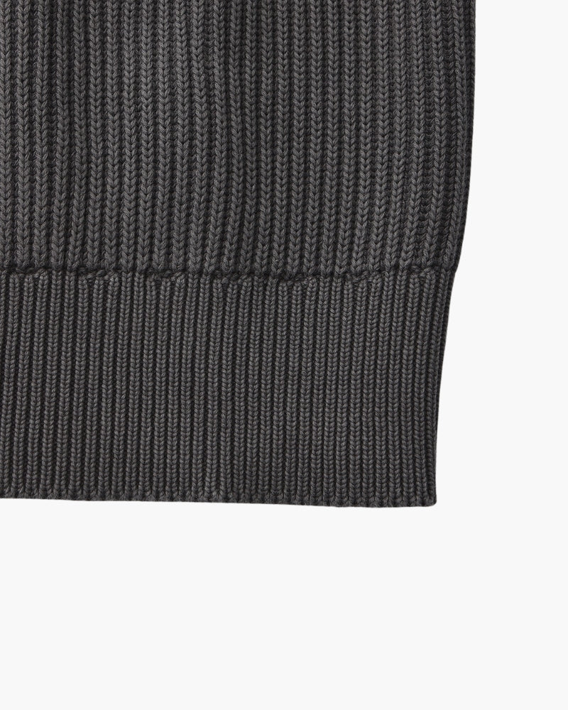 Rib Knit Crewneck - Brooksfor