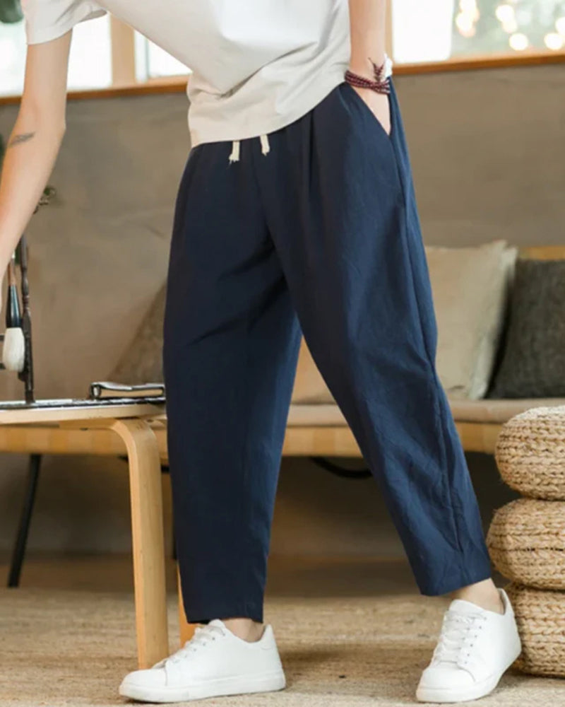 Cancun Cotton Pantalon - Brooksfor