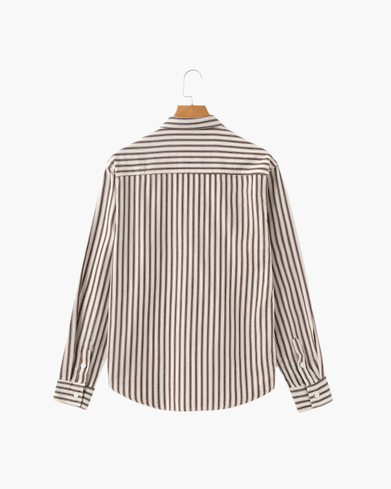 Gentlemen's Striped Shirt - Brooksfor