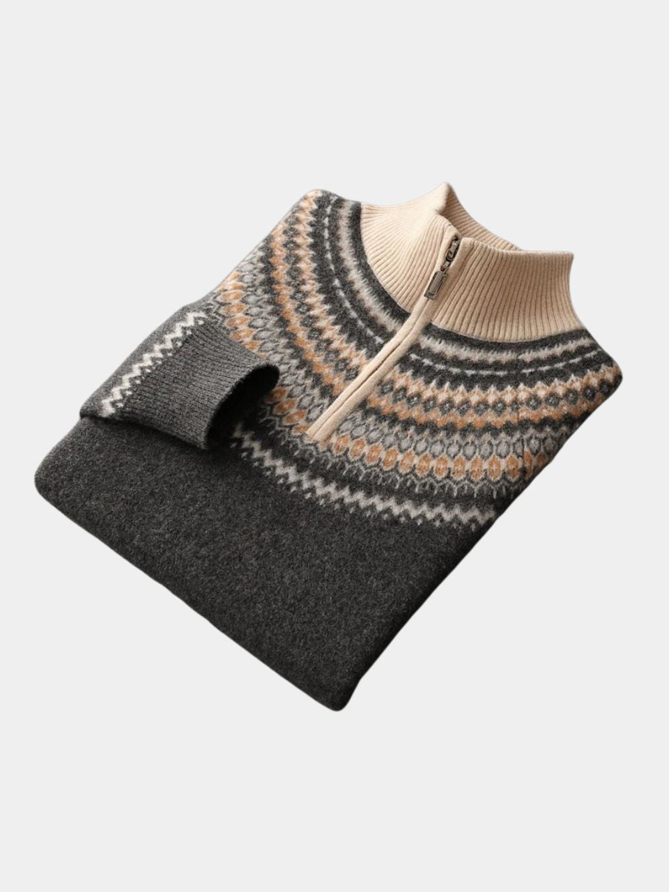 Valenbourg Nordic Knit Sweater - Brooksfor
