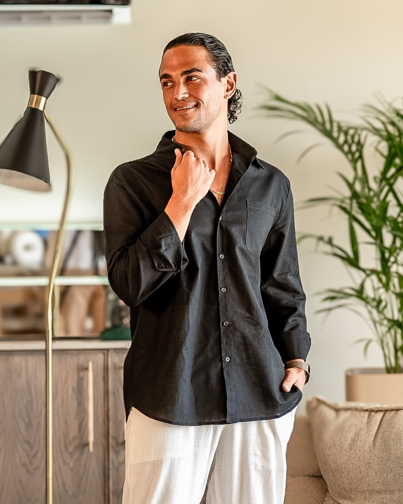 Cape Town - 100% Linen Shirt - Brooksfor