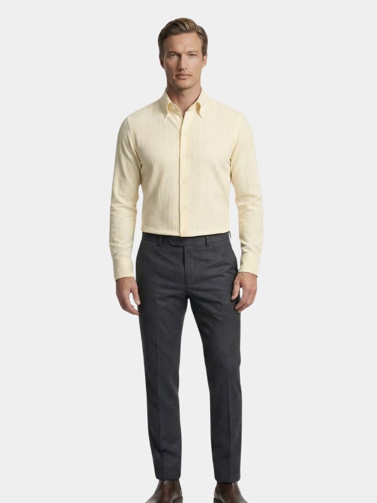 Striped Button Down Seersucker Shirt - Brooksfor