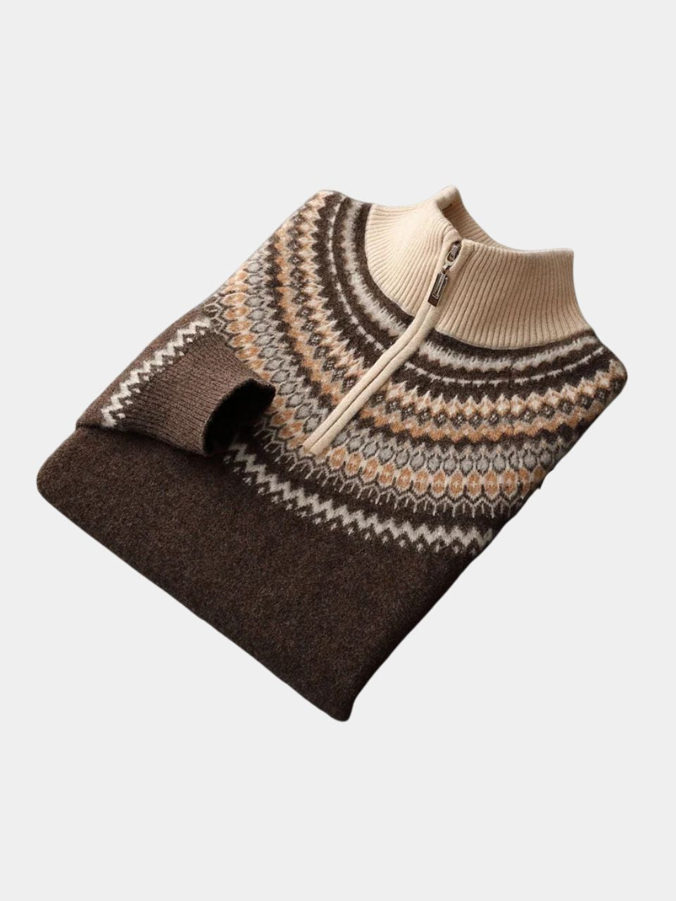 Valenbourg Nordic Knit Sweater - Brooksfor