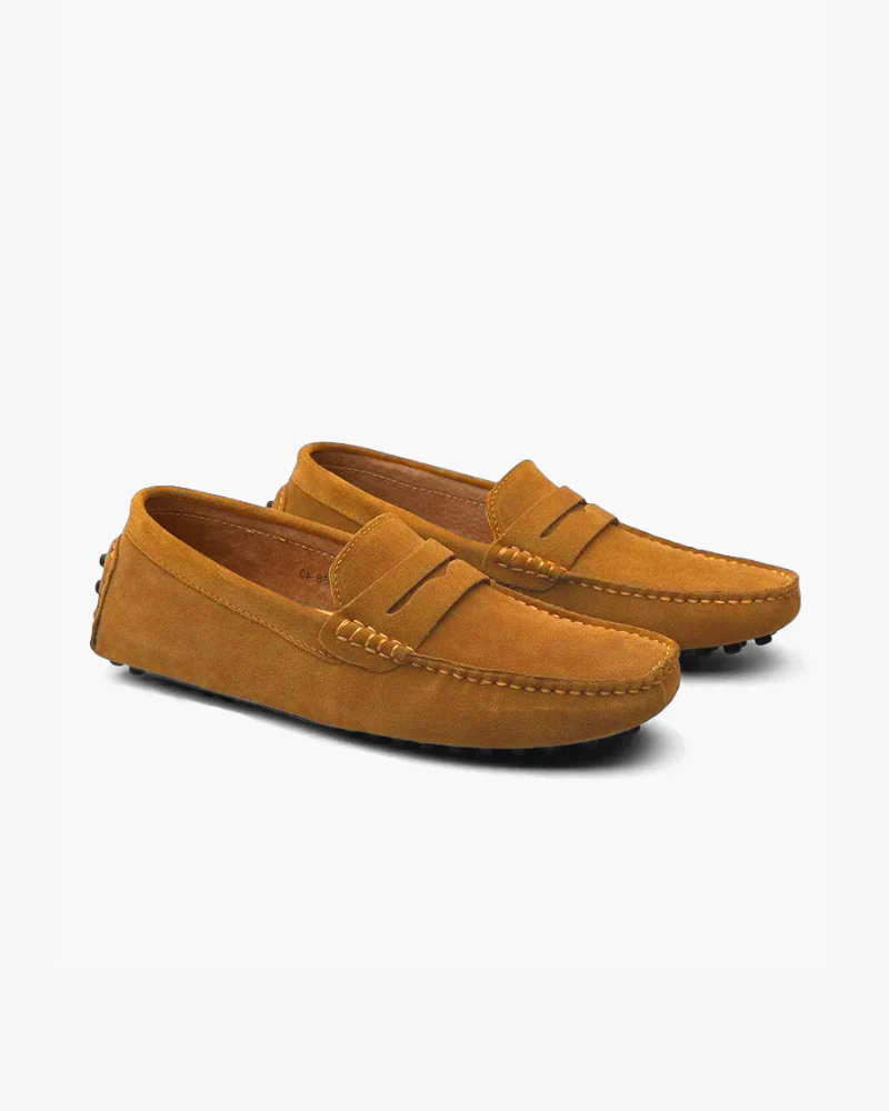 Suede Driver Loafers - Brooksfor