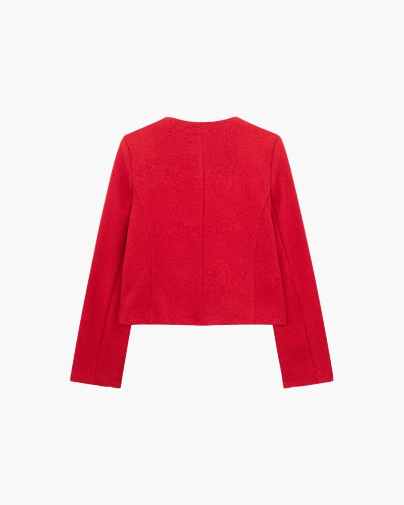 Savile Crop Blazer - Brooksfor