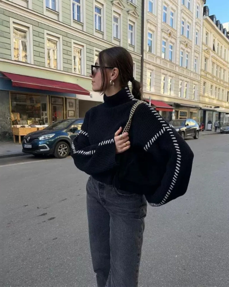 The Lila Stitch Sweater - Brooksfor