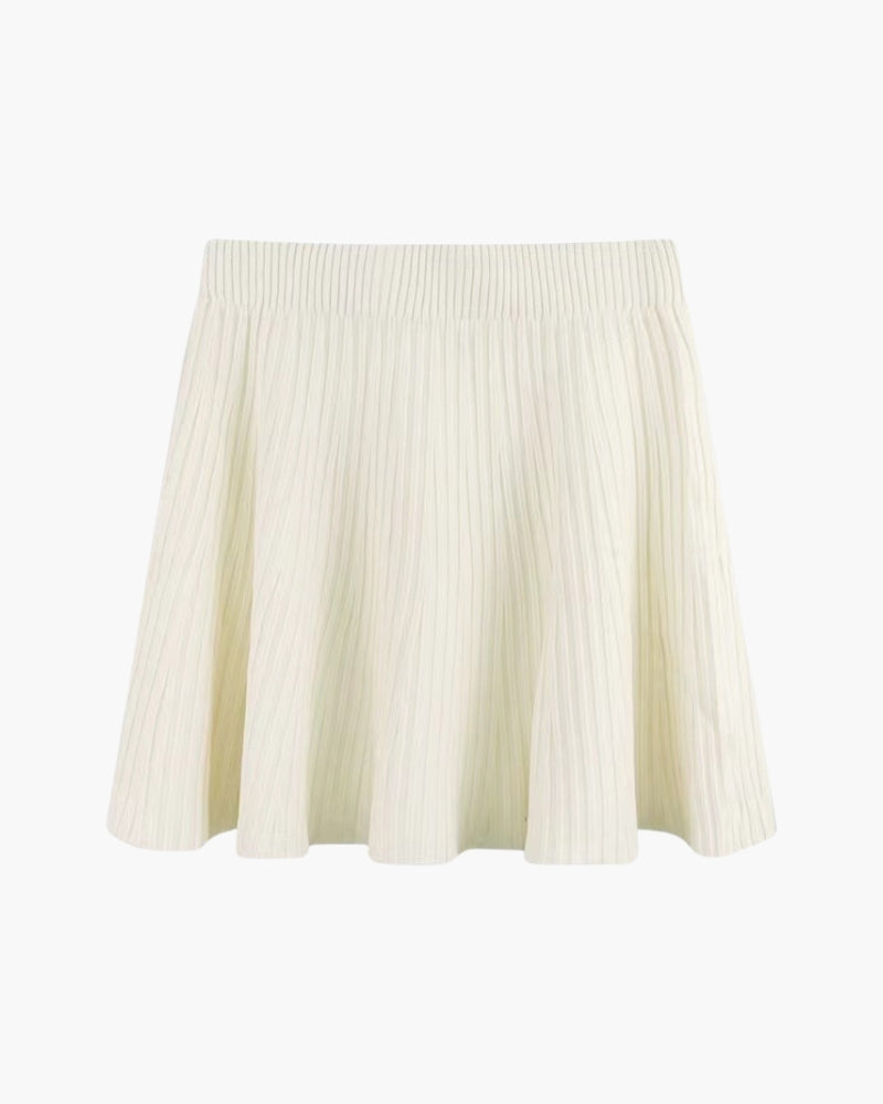 Oxford Pleated Wool Mini - Brooksfor