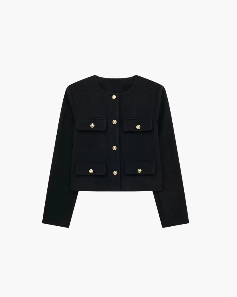 Savile Crop Blazer - Brooksfor
