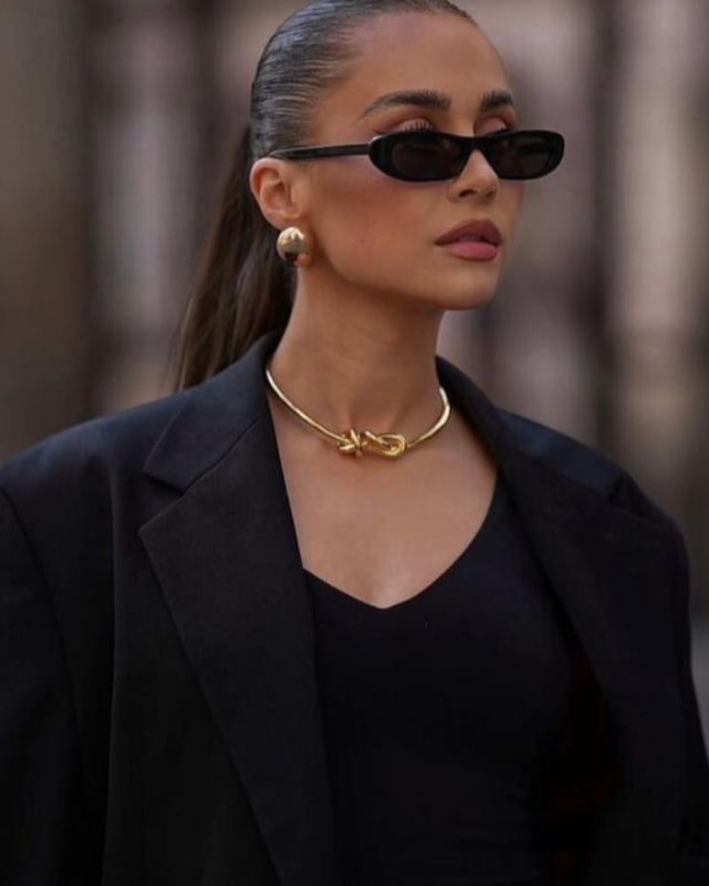 Sylvie Oval Sunglasses - Brooksfor
