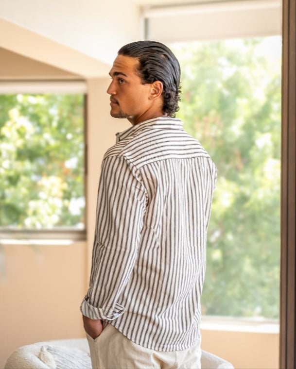 Gentlemen's Striped Shirt - Brooksfor