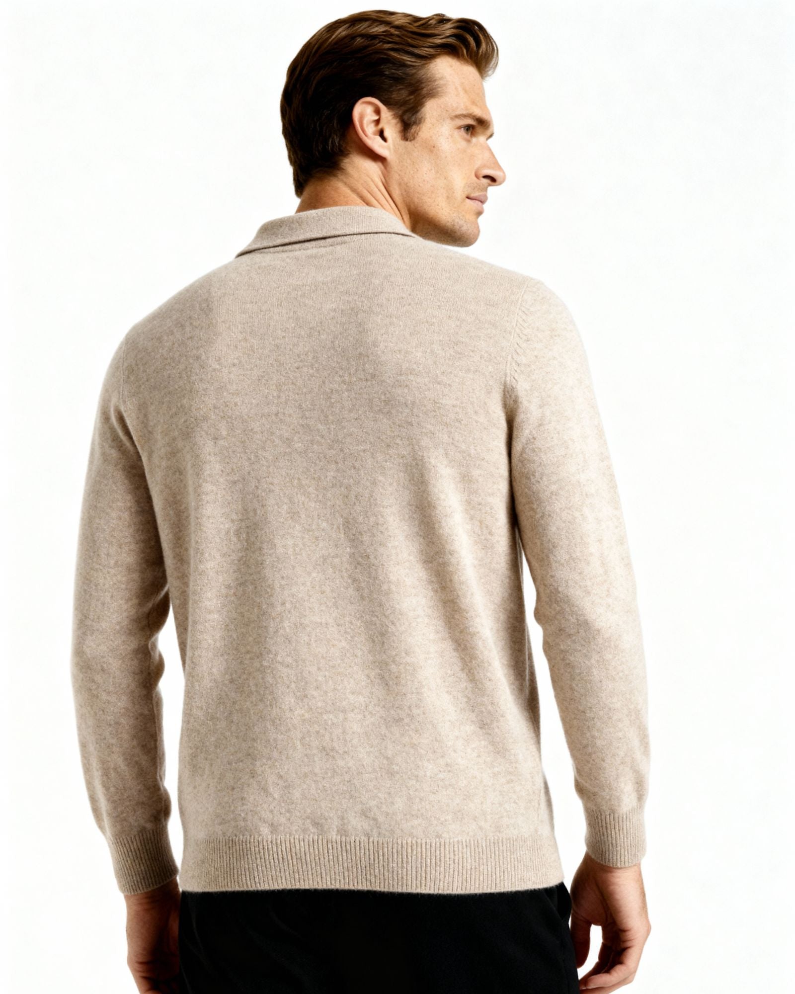100% Cashmere Polo - Brooksfor