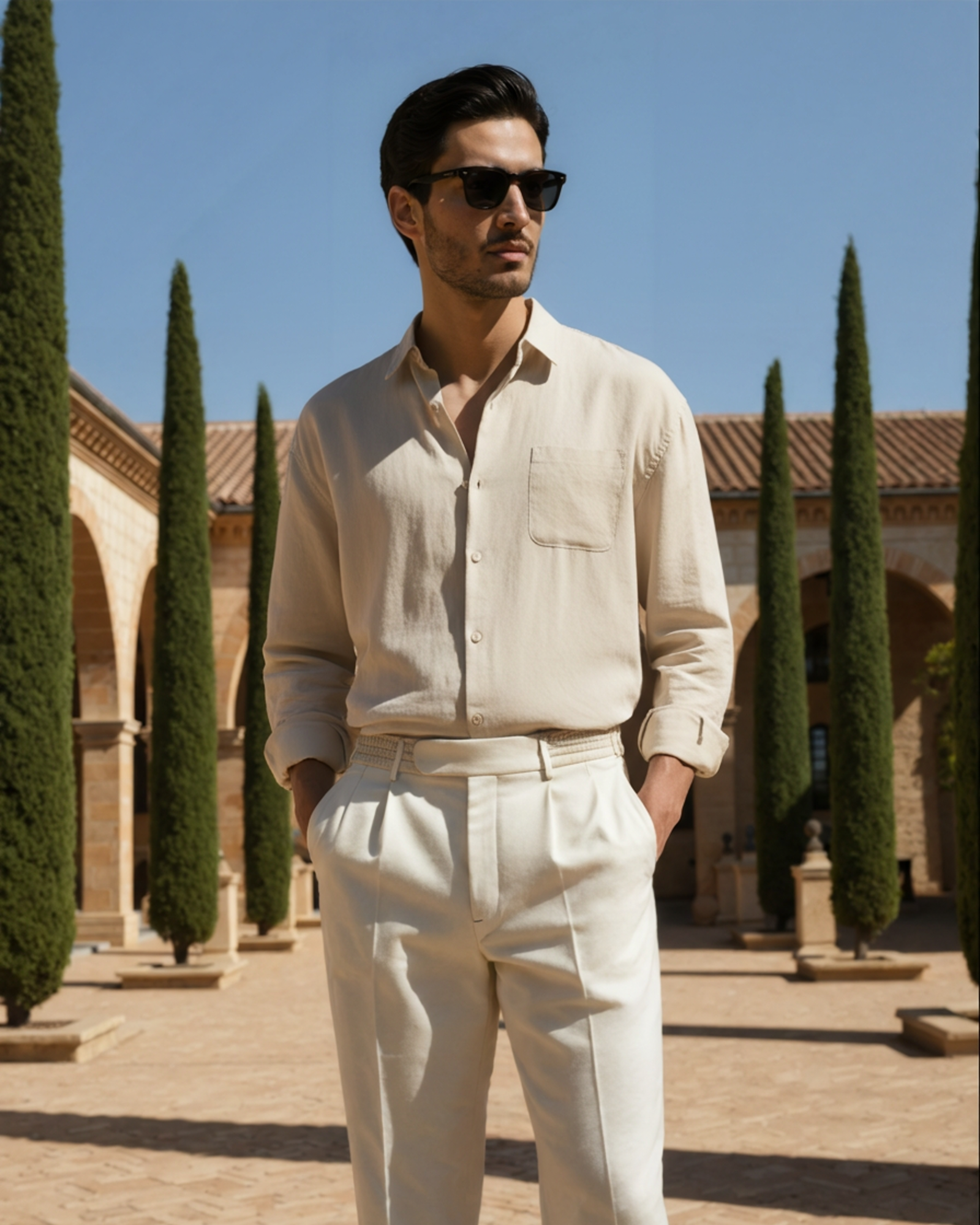 Cape Town - 100% Linen Shirt - Brooksfor