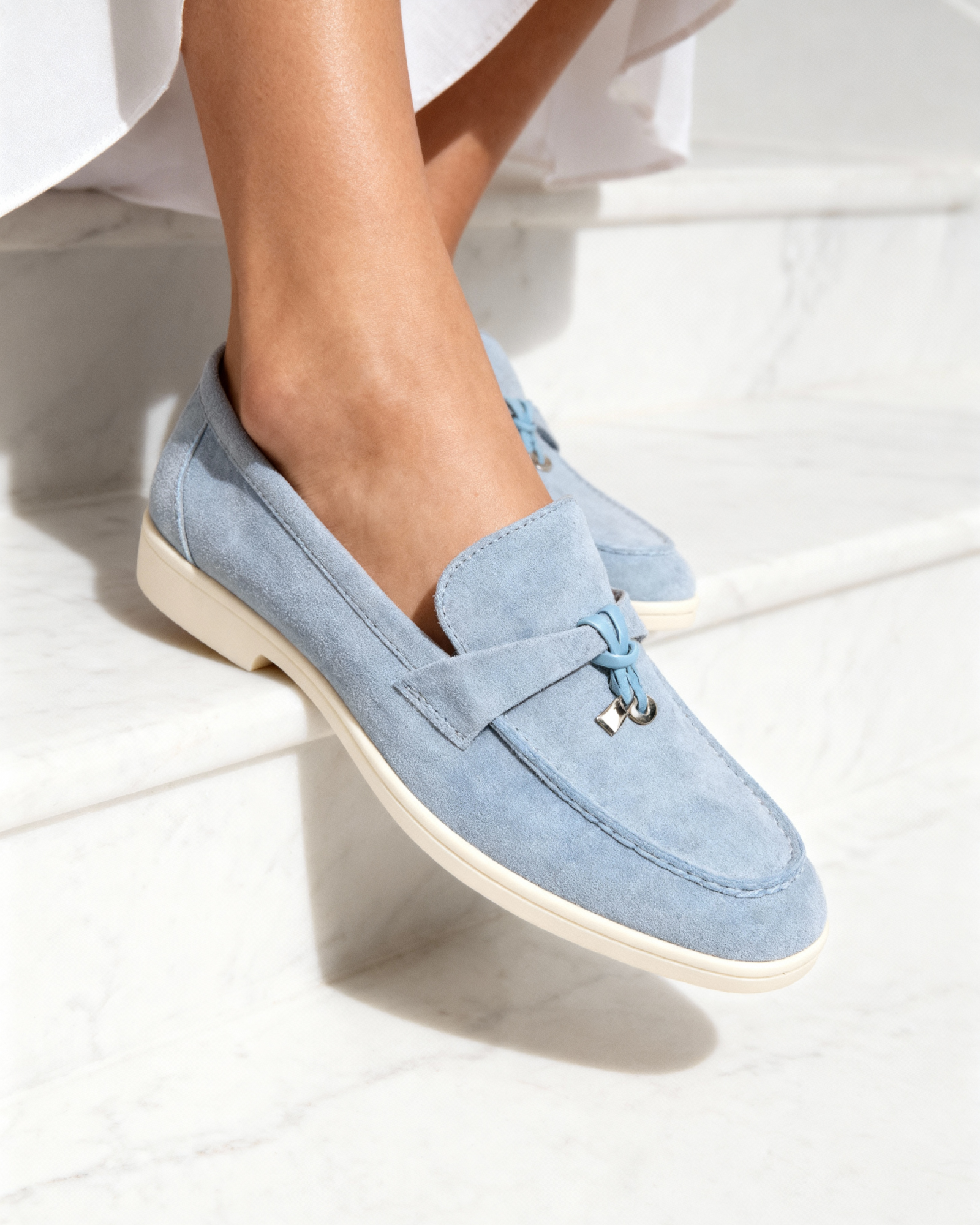 Suede Lady Loafers - Brooksfor