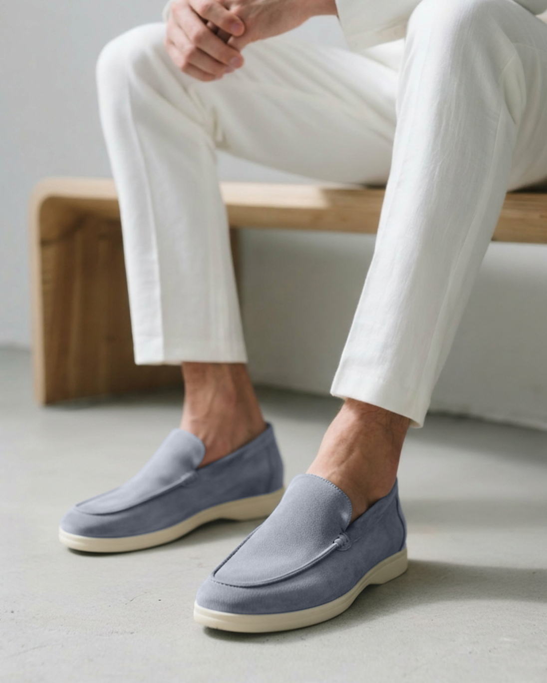 Suede Loafers - Brooksfor