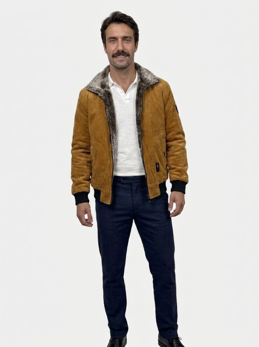 Thermal Windbreaker Corduroy Jacket - Brooksfor
