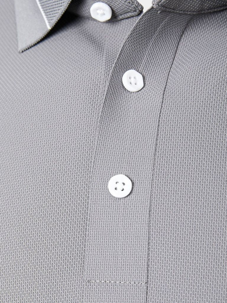 Steel Grey Polo - Brooksfor