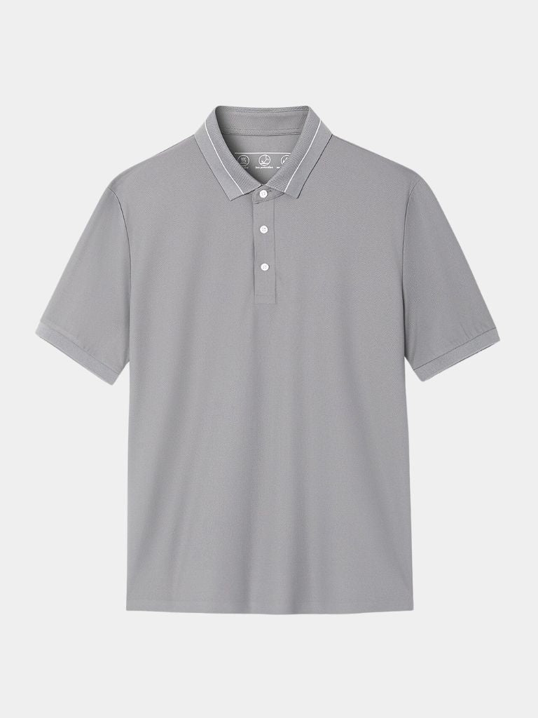 Steel Grey Polo - Brooksfor