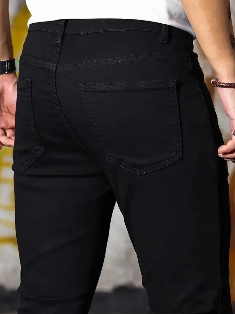 Stretchy Skinny Denim Jeans Trousers - Brooksfor